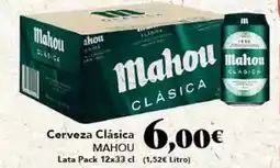 Gadis Mahou - cerveza clasica oferta