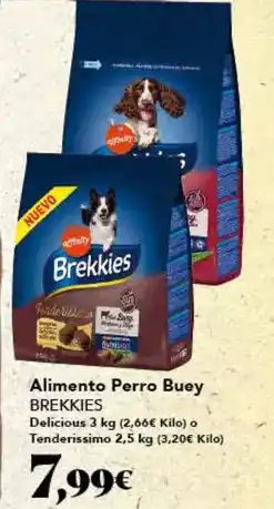 Gadis Brekkies - alimento perro buey oferta