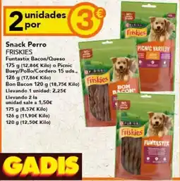 Gadis Friskies - snack perro oferta