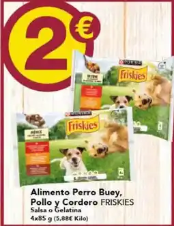 Gadis Friskies - alimento perro buey, pollo y cordero oferta