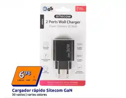 Action Cargador rápido Sitecom GaN oferta