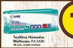 Gadis Ifa sabe - toallitas humedas multiusos oferta
