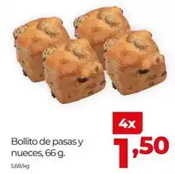 Alimerka Bollito de pasas y nueces oferta