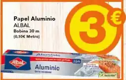 Gadis Albal - papel aluminio oferta