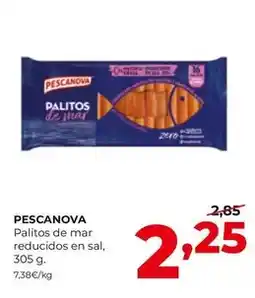 Alimerka Pescanova - palitos de mar reducidos en sal oferta