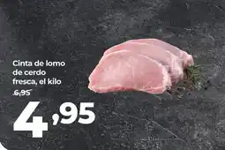 Alimerka Cinta de lomo de cerdo fresca oferta