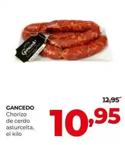 Alimerka Gancedo - chorizo de cerdo asturcelta oferta