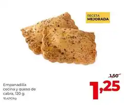 Alimerka Empanadilla cecina y queso de cabra oferta