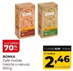Alimerka Bonka - cafe molido mezcla o natural oferta