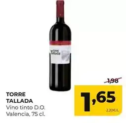 Alimerka Torre tallada - vino tinto d.o oferta
