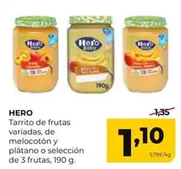 Alimerka Hero - tarrito de frutas oferta