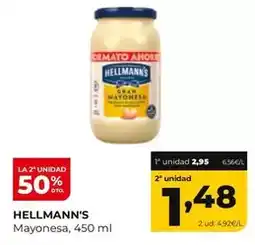 Alimerka Hellmann's - mayonesa oferta