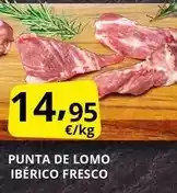 Supermercados MAS Punta de lomo ibérico fresco oferta