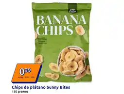 Action SUNNY BITES Chips de plátano oferta
