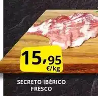 Supermercados MAS Secreto ibérico fresco oferta