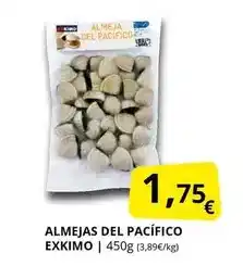 Supermercados MAS Exkimo - almejas del pacifico oferta