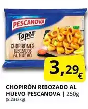 Supermercados MAS Pescanova - chopirón rebozado al huevo oferta