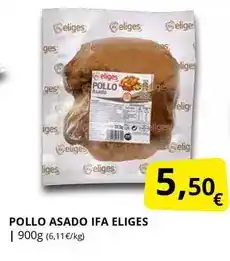Supermercados MAS Ifa eliges - pollo asado ifa oferta