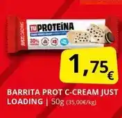 Supermercados MAS Just loading - barrita prot c-cream just oferta