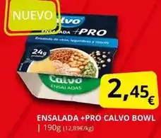 Supermercados MAS Calvo - ensalada + pro oferta
