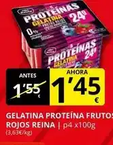 Supermercados MAS Postres reina - gelatina proteina frutos rojos oferta