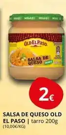 Supermercados MAS Old el paso - salsa de queso oferta