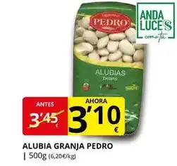 Supermercados MAS Pedro - alubia granja oferta