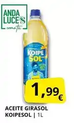 Supermercados MAS Koipesol - aceite girasol oferta