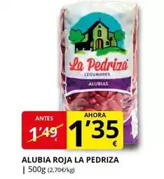 Supermercados MAS La pedriza - alubia roja oferta