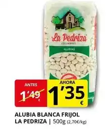 Supermercados MAS La pedriza - alubia blanca frijol oferta