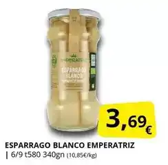Supermercados MAS Emperatriz - esparrago blanco oferta