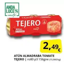 Supermercados MAS Tejero - atun almadraba tomate oferta