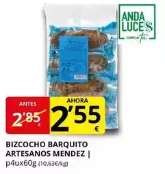 Supermercados MAS Mendez - bizcocho oferta