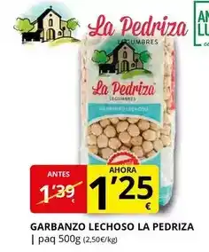 Supermercados MAS La pedriza - garbanzo lechoso oferta