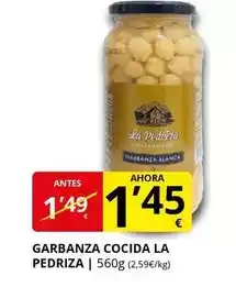 Supermercados MAS La pedriza - garbanza cocida oferta