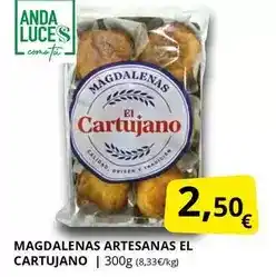 Supermercados MAS Anda - magdalenas artesanas el cartujano oferta