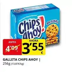 Supermercados MAS Chips ahoy - galleta oferta