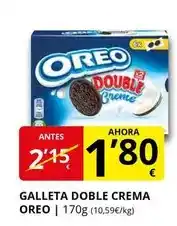 Supermercados MAS Oreo - galleta doble crema oferta