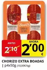 Supermercados MAS Boadas - chorizo extra oferta