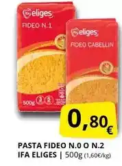 Supermercados MAS Ifa eliges - pasta fideo n.o o n.2 oferta