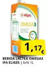 Supermercados MAS Ifa eliges - bebida lactea omega3 oferta