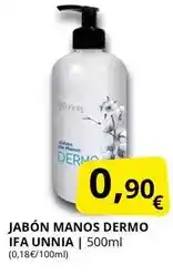 Supermercados MAS Ifa unnia - jabon manos dermo oferta