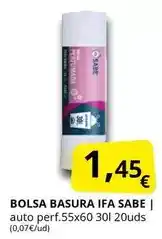 Supermercados MAS Ifa amigo - bolsa basura sabe oferta