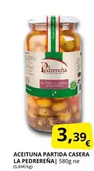 Supermercados MAS Aceituna partida casera oferta