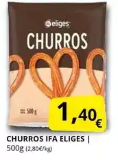 Supermercados MAS Ifa eliges - churros oferta