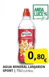 Supermercados MAS Anda - agua mineral oferta