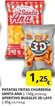Supermercados MAS Lay's - patatas fritas churreria santa ana oferta