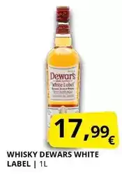 Supermercados MAS Dewar's - whisky white label oferta