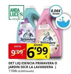 Supermercados MAS Anda - det liq esencia primavera o jardin sec oferta