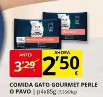 Supermercados MAS Purina - gourmet perle comida gato oferta